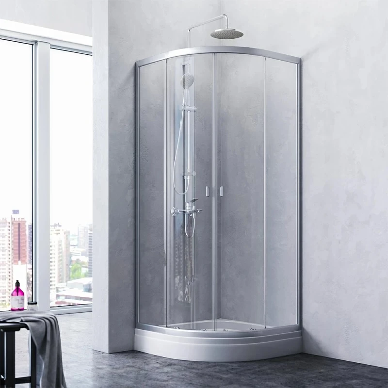 Душ. ограждение AM.PM X-Joy Twin Slide 80x80 без поддона (W88G-205-080MT64)