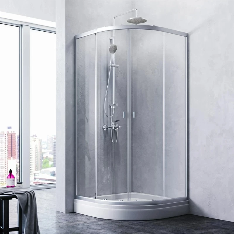 Душ. ограждение AM.PM X-Joy Twin Slide 90x90 без поддона (W88G-205-090MT64)