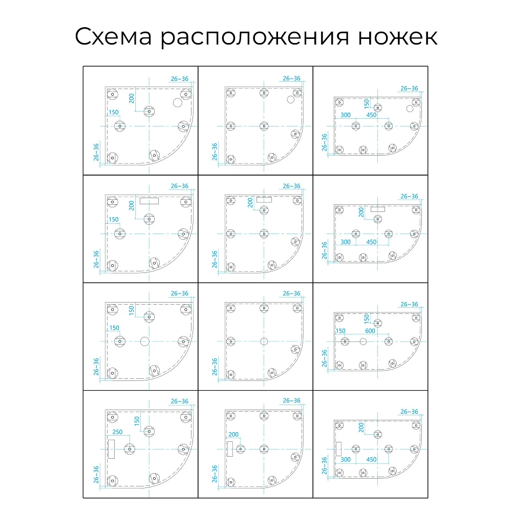 Душевой поддон RGW ST/R-Tr (16153099-11)