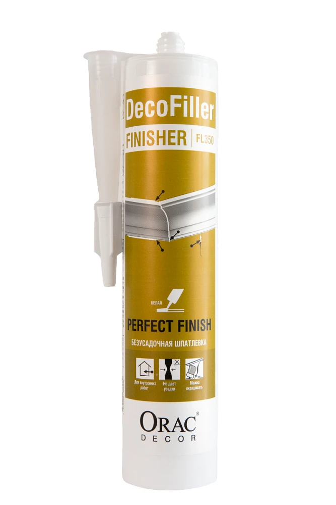 Шпатлевка Orac DecoFiller FL350 акриловая 310 мл