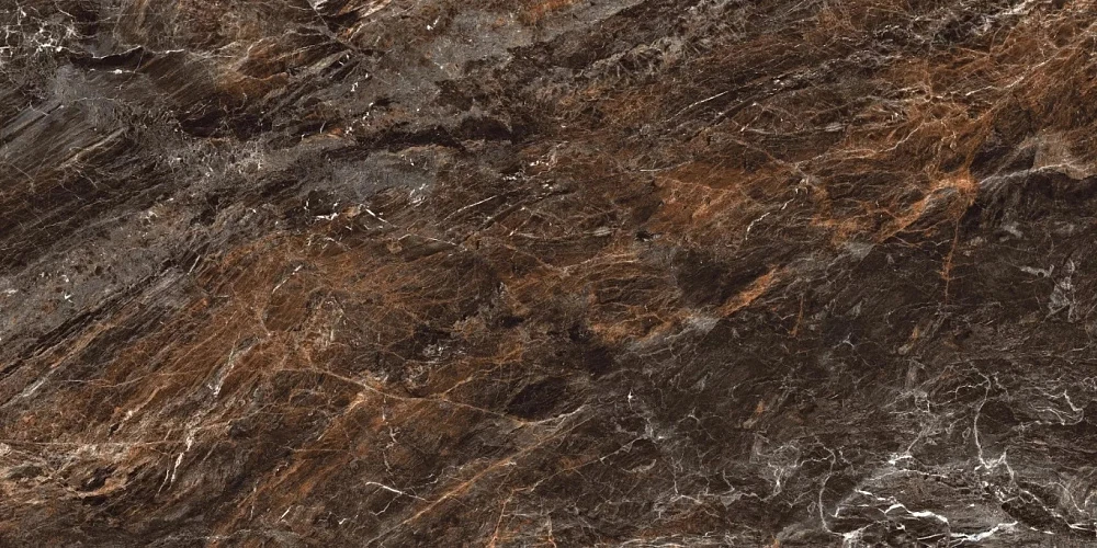 Керамогранит Bluezone Roman Versailles Brown High Glossy 60x120 см